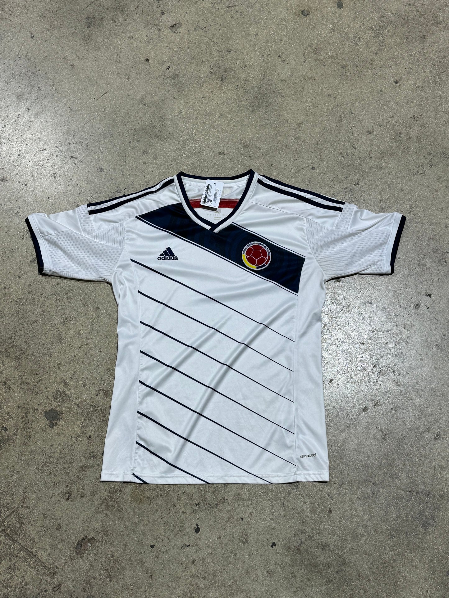 Adidas Colombia National Team Jersey - White Size Large