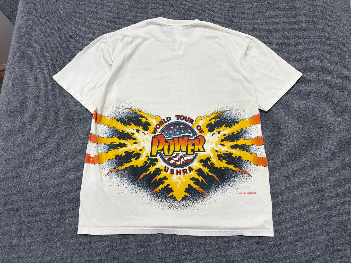 Hot Rod World Tour of Power Tee - White Size XL