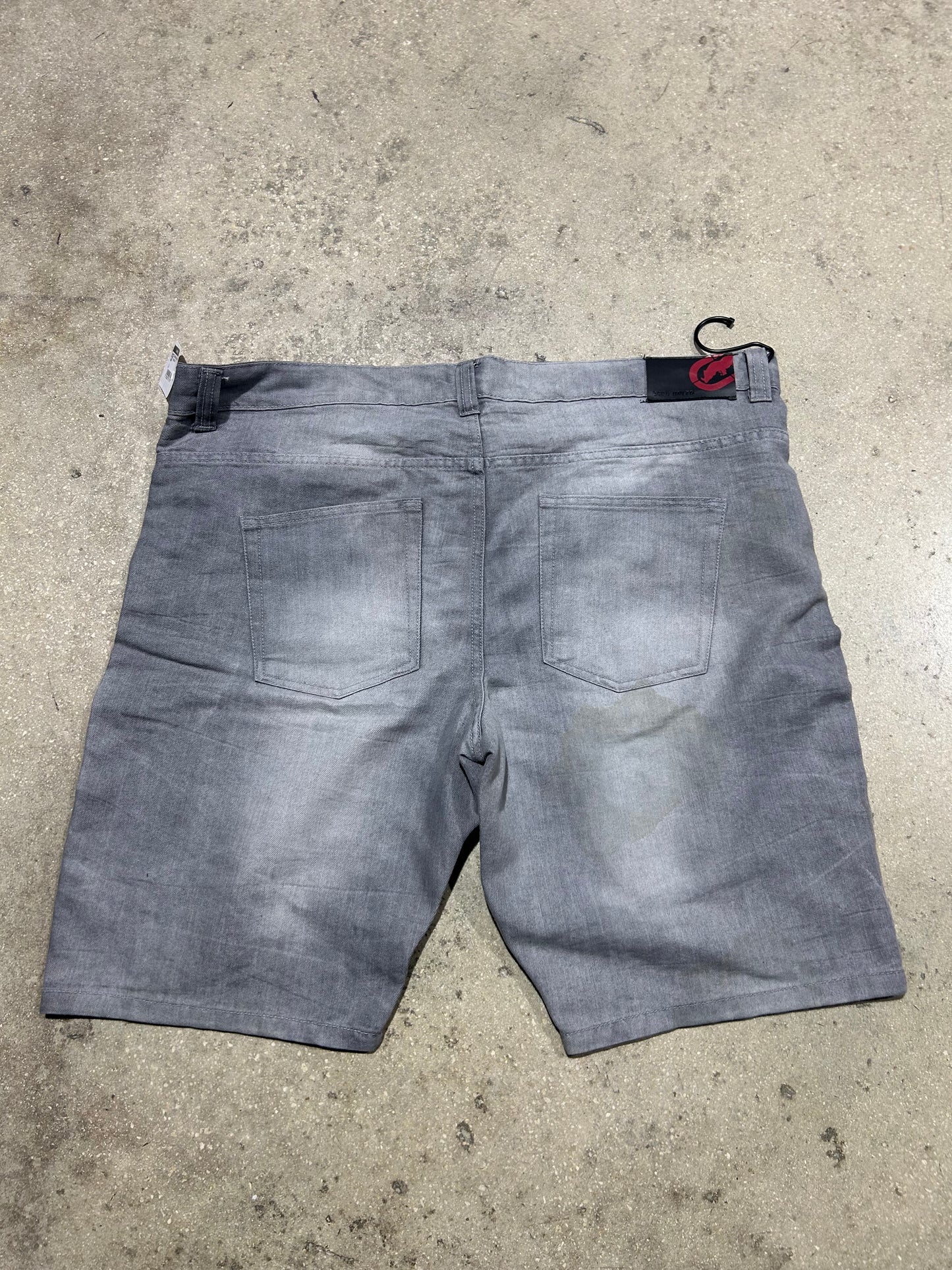 Ecko Moto Denim Shorts - Grey Size 40
