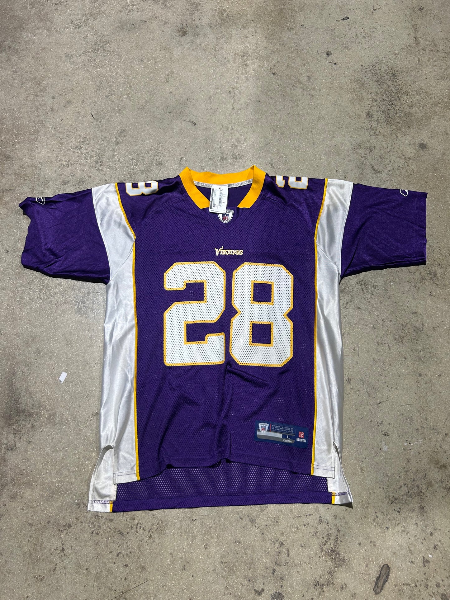 Adrian Peterson Vikings Jersey - Purple Size Large