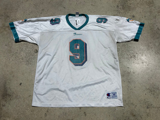 Miami Dolphins #9  Fielder  Football Jersey - White Size XL