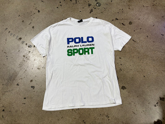 Polo Sport Ralph Lauren Tee - White Size XL