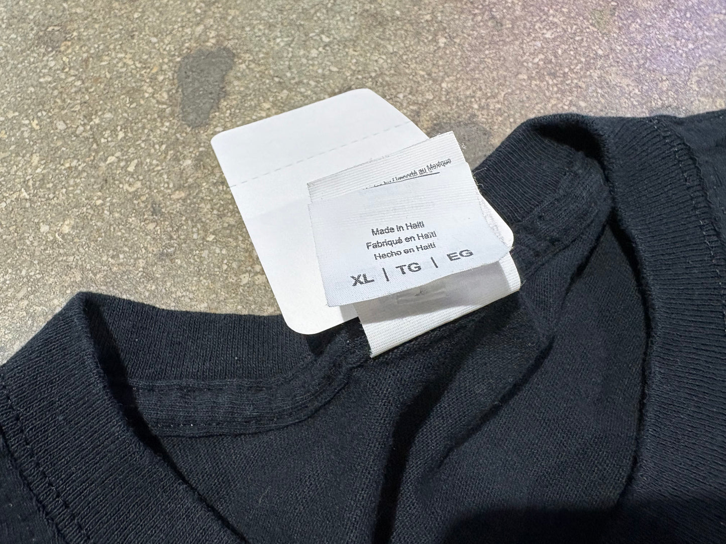 Marine Corps Proud To Serve Tee - Black Size XL