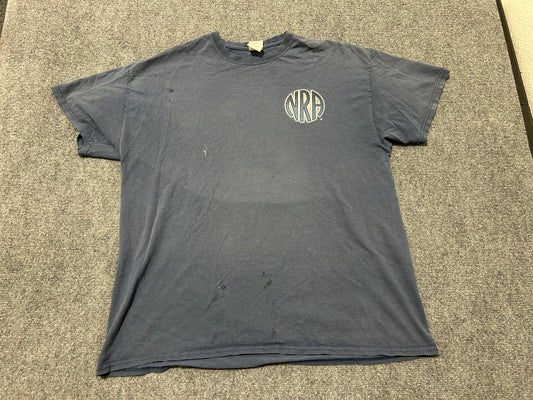 NRA Eagles With Arms Tee - Navy Size XL