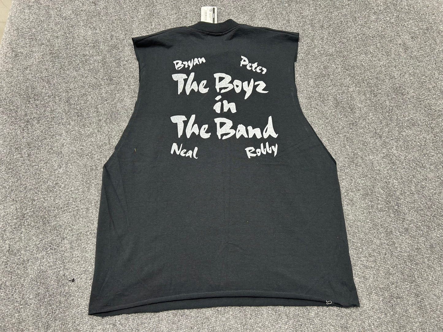 Cutoff Sleeveless Cryer Band Members Tee - Black Size XL