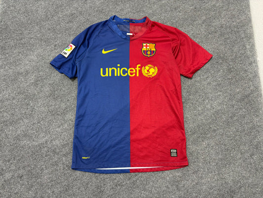 Nike Barcelona Split Unicef Jersey - Blue / Red Size Small