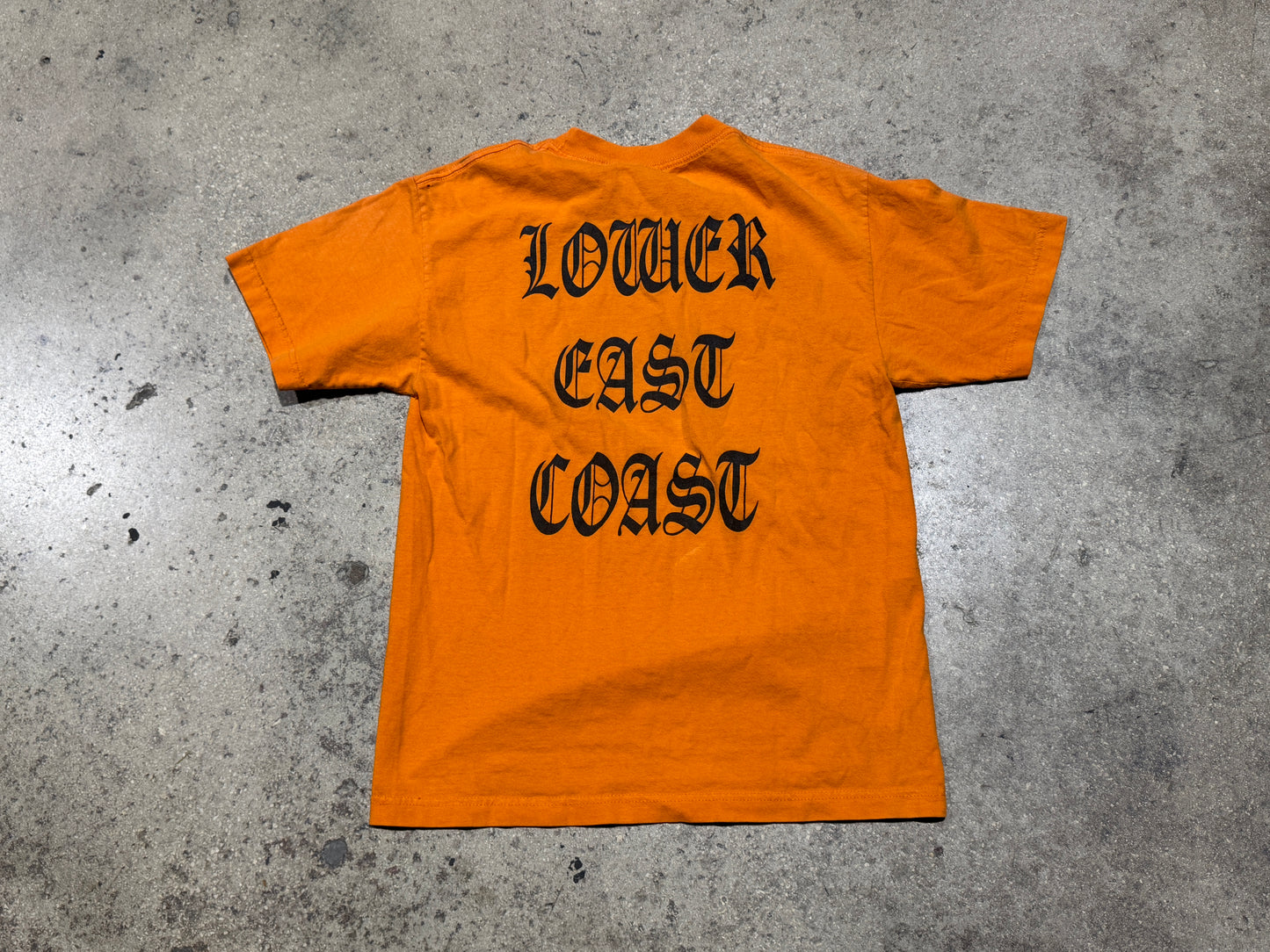 Stray Rats East Coast Tee - Orange Size Medium