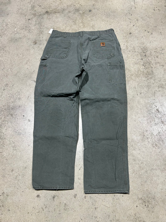 Carhartt Carpenter Pants - Olive Size 40x34