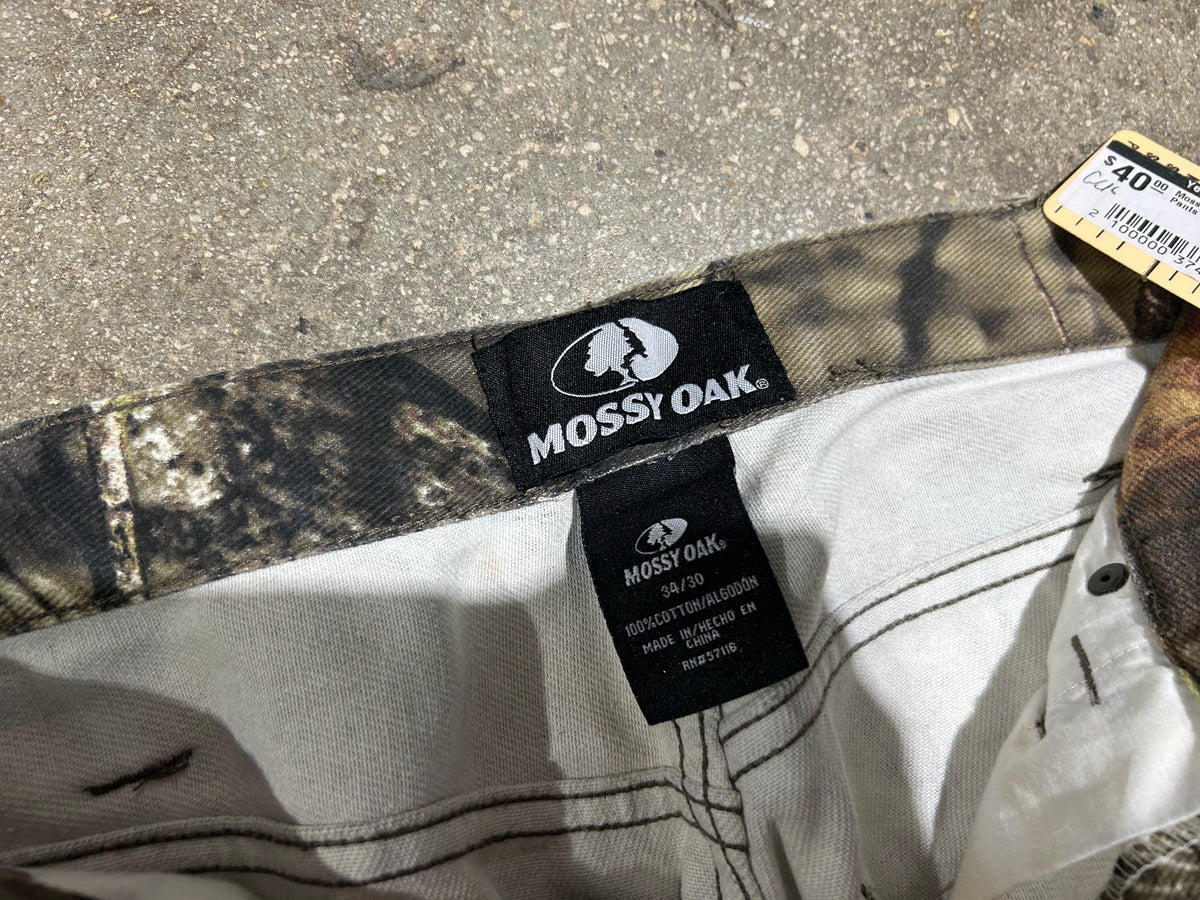 Mossy Oak Realtree Camo Pants - Multi Size 34/30