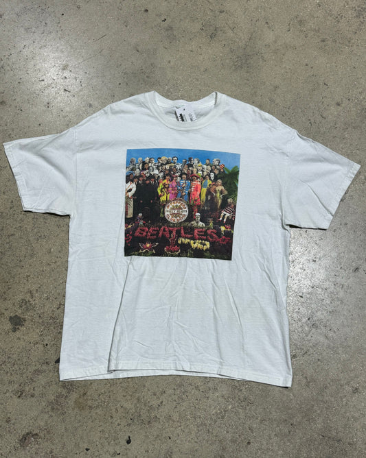 The Beatles Sgt. Peppers Tee - White Size Large