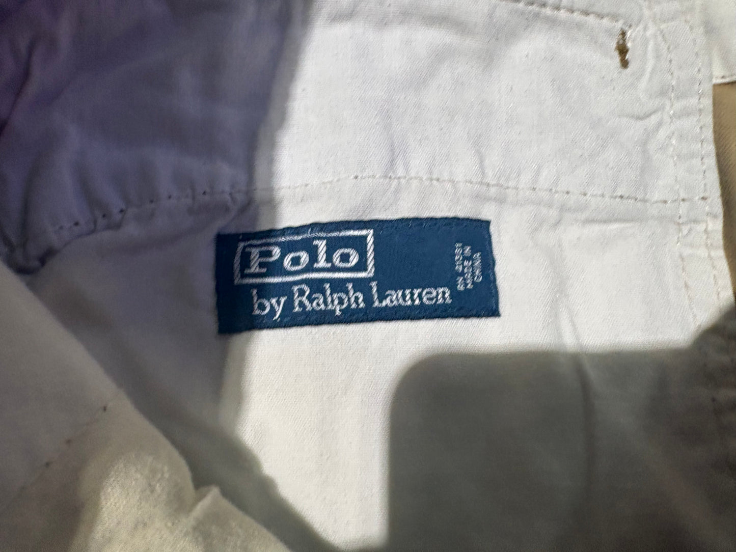 Polo Ralph Lauren Distressed Cargo Pants - Khaki Size 34x29