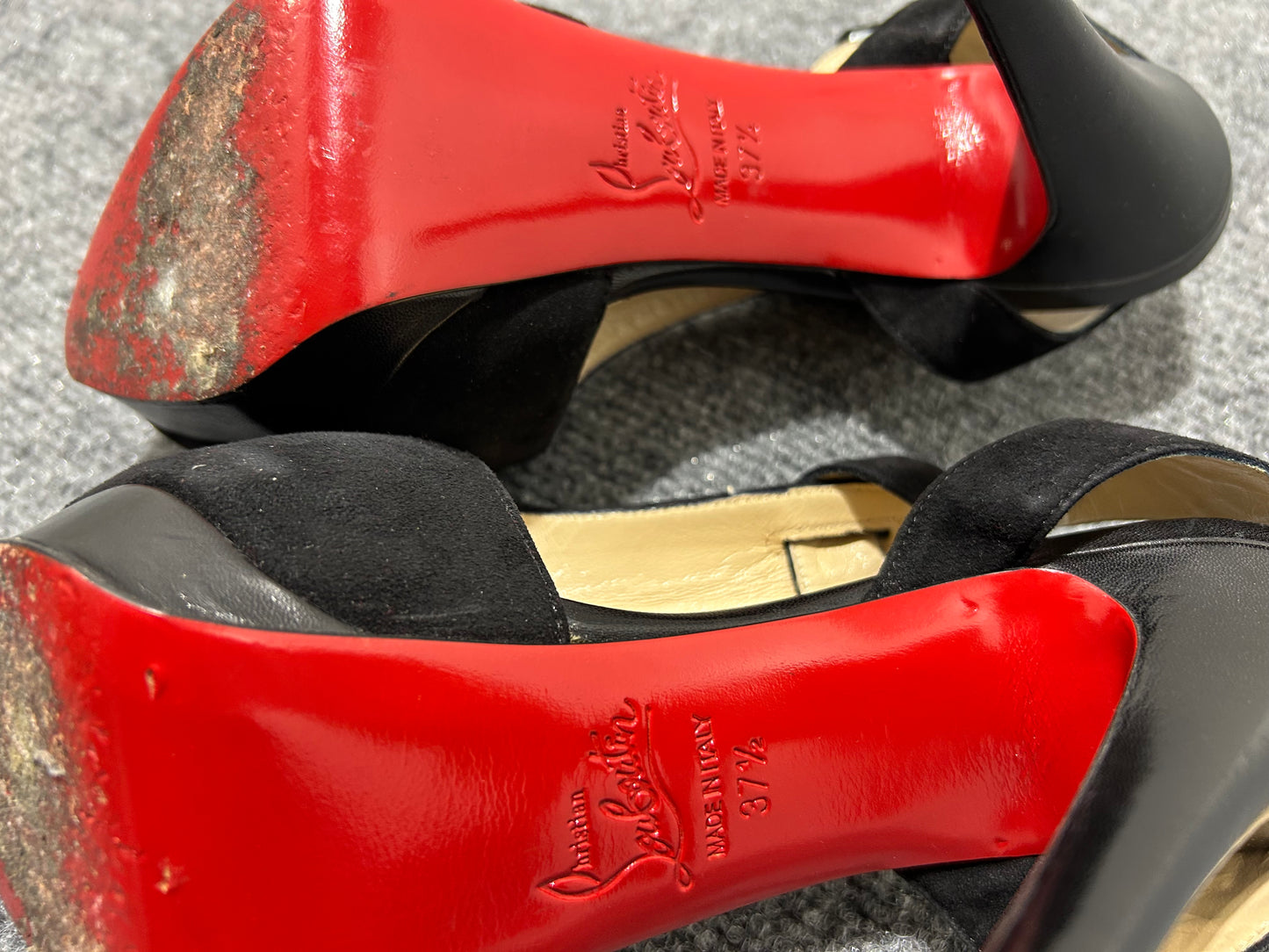 Christian Louboutin Heels - Black Size 37.5