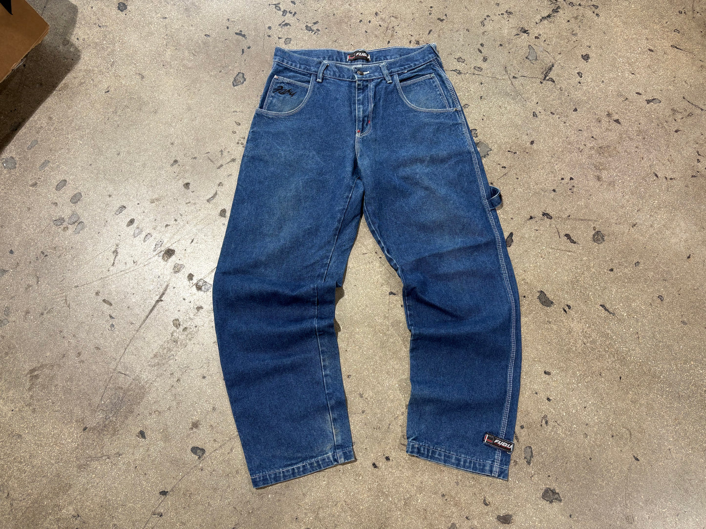FUBU Denim Carpenter Jeans - Blue Size 33