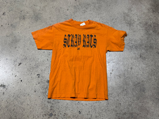 Stray Rats East Coast Tee - Orange Size Medium