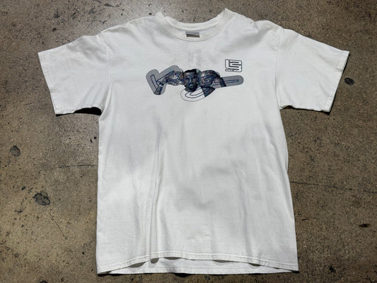 Nike Air Lebron King Tee - White Size Large