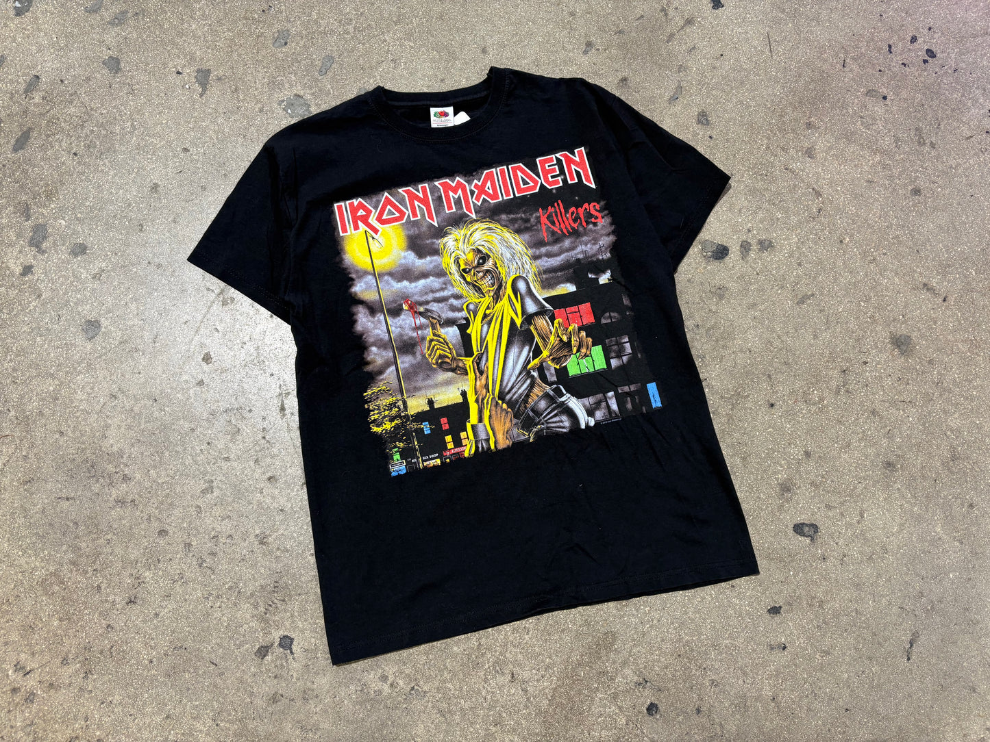 2010 Iron Maiden Killers Tee - Black Size Medium