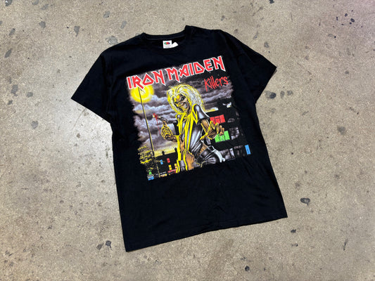 2010 Iron Maiden Killers Tee - Black Size Medium
