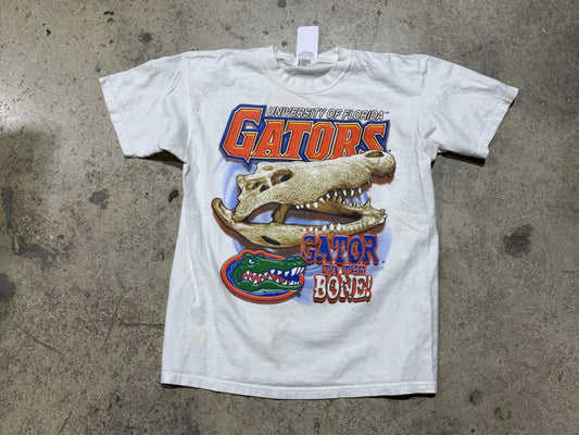 UF Gators Gator To The Bone Tee - White Size Large