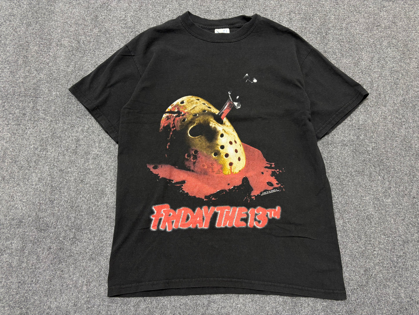 1997 Friday The 13th Made in Hell Tee - Black Size Medium