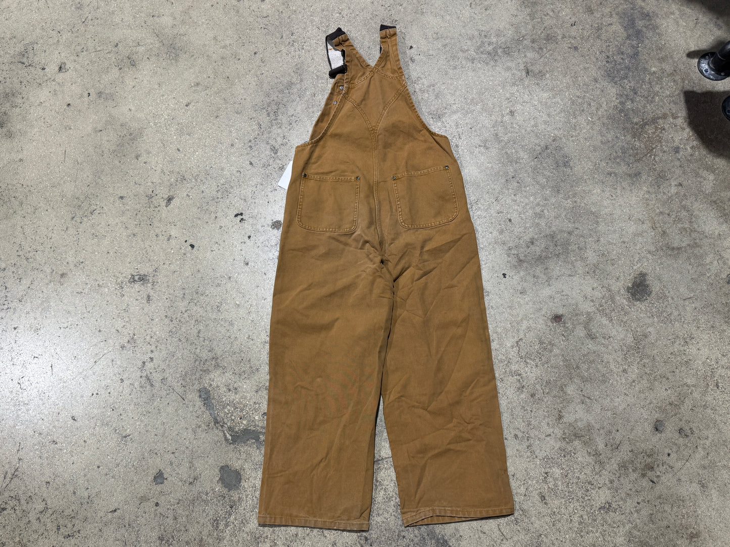 WMNS Carhartt Overalls - Dark Khaki Size 12