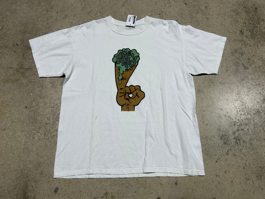 Frenly Booger Tee - White Size XL