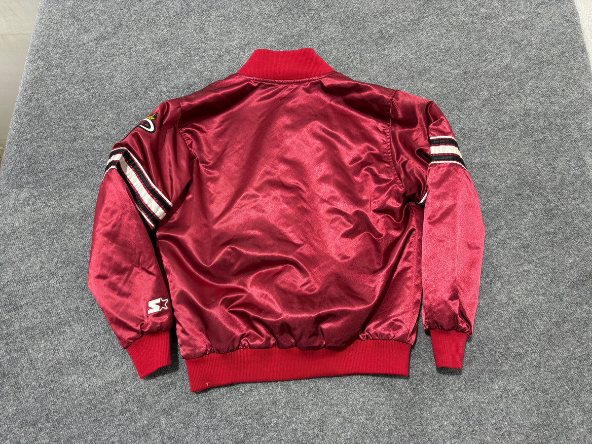 2000s Starter Miami Heat Satin Jacket - Red Size Medium