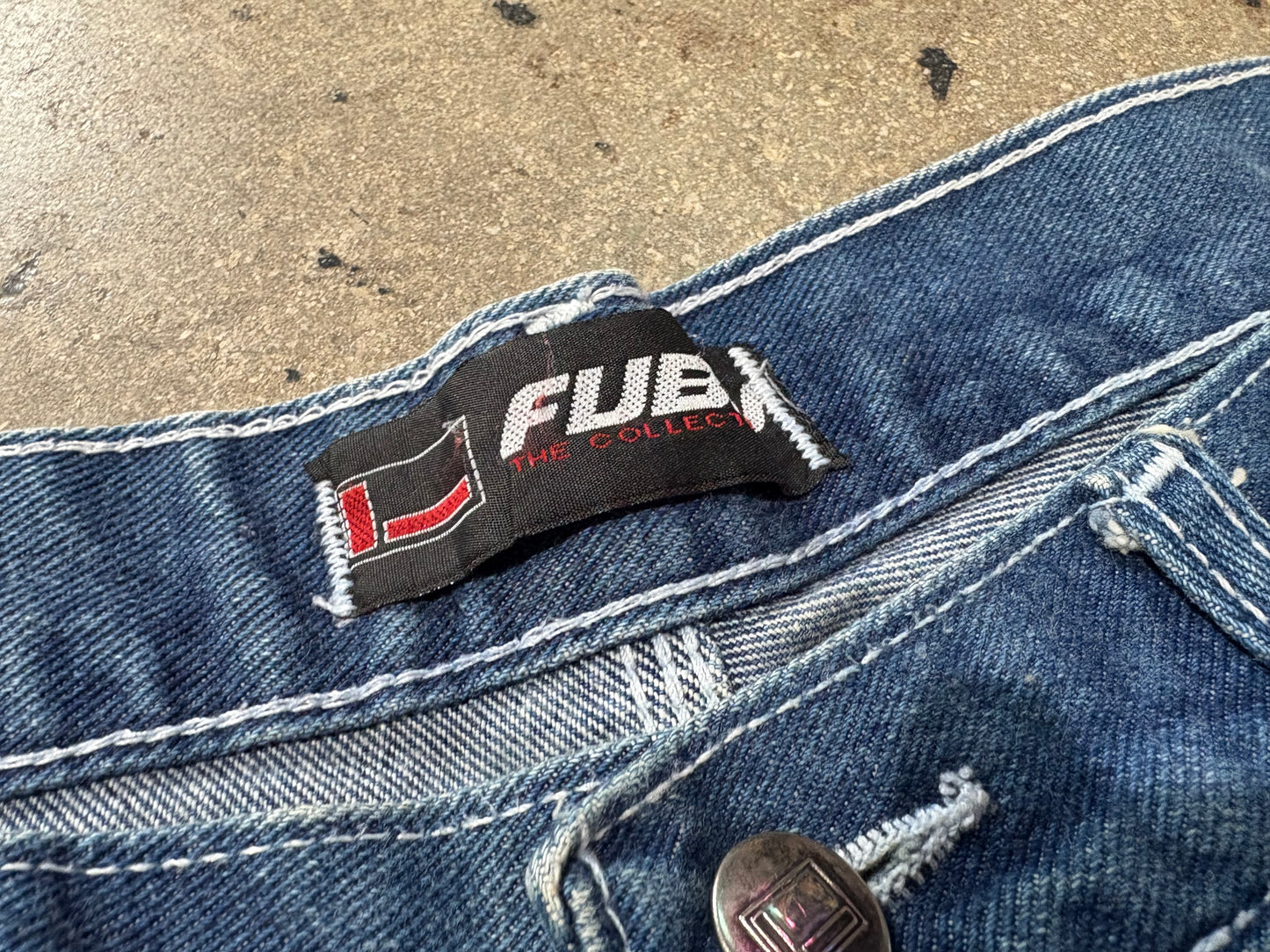 FUBU Denim Carpenter Jeans - Blue Size 33