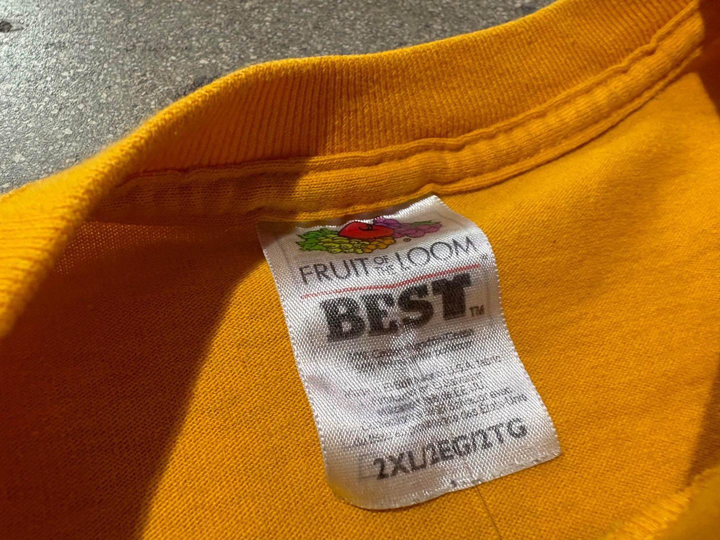 Bethune Cookman College Excellence Tee - Yellow Size XXL