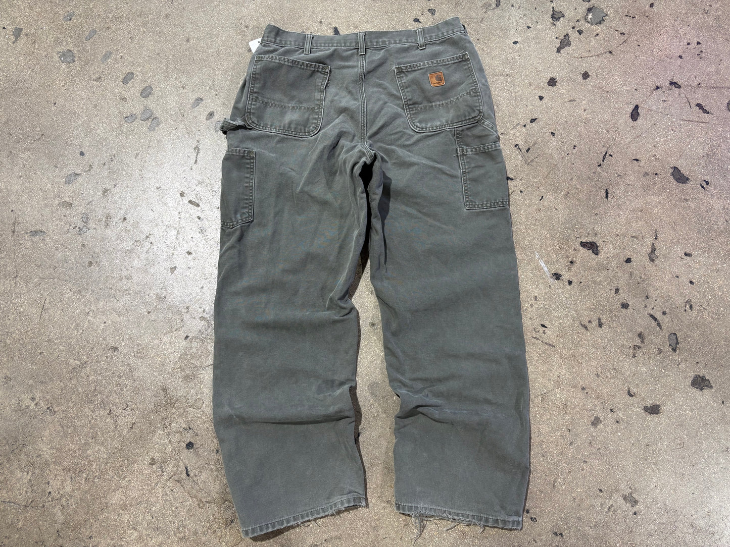 Carhartt Carpenter Pants - Olive Size 36x32