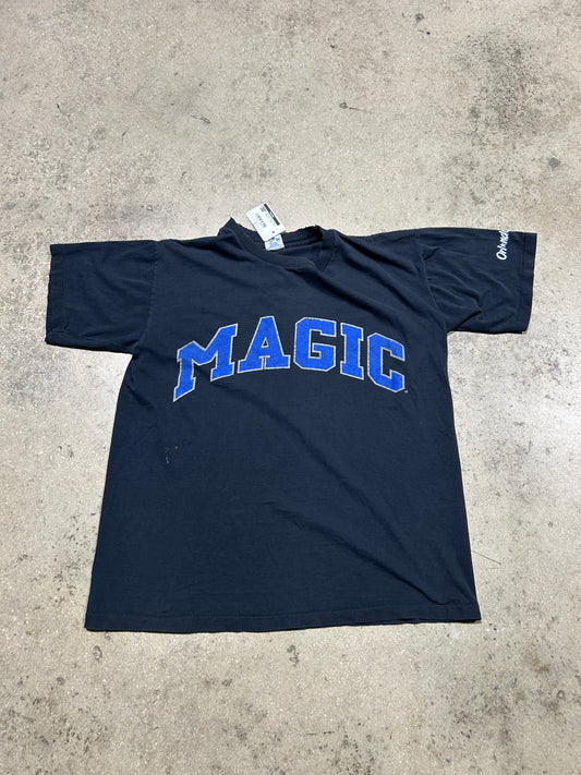 Distressed Salem Orlando Magic Tee - Black Size M