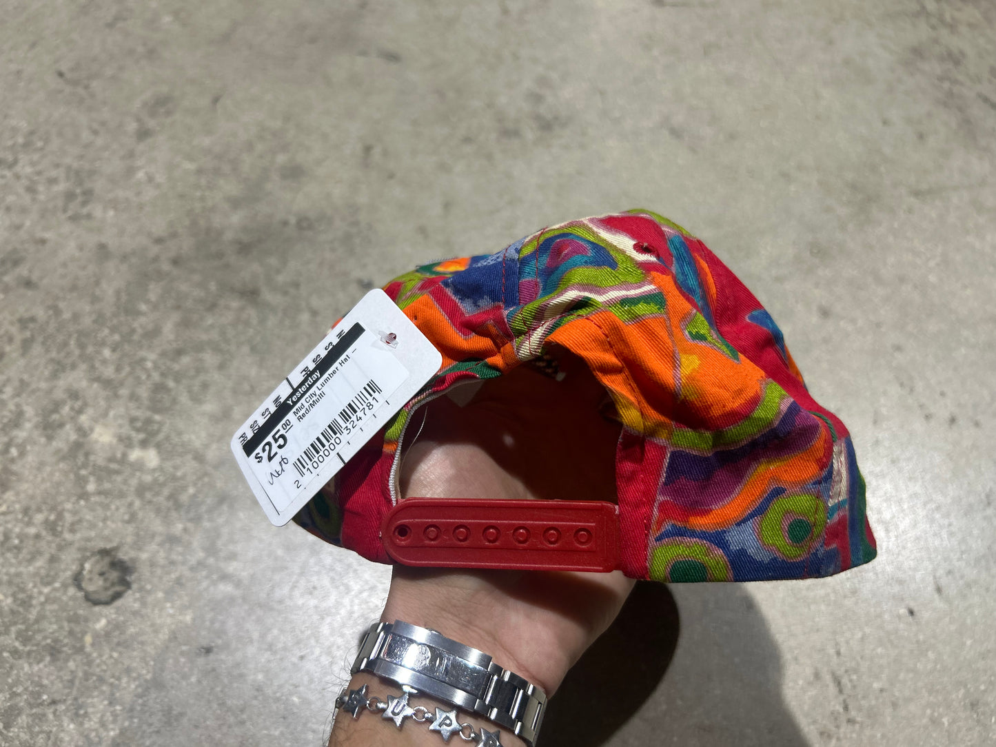 Mid City Lumber Hat - Red/Multi