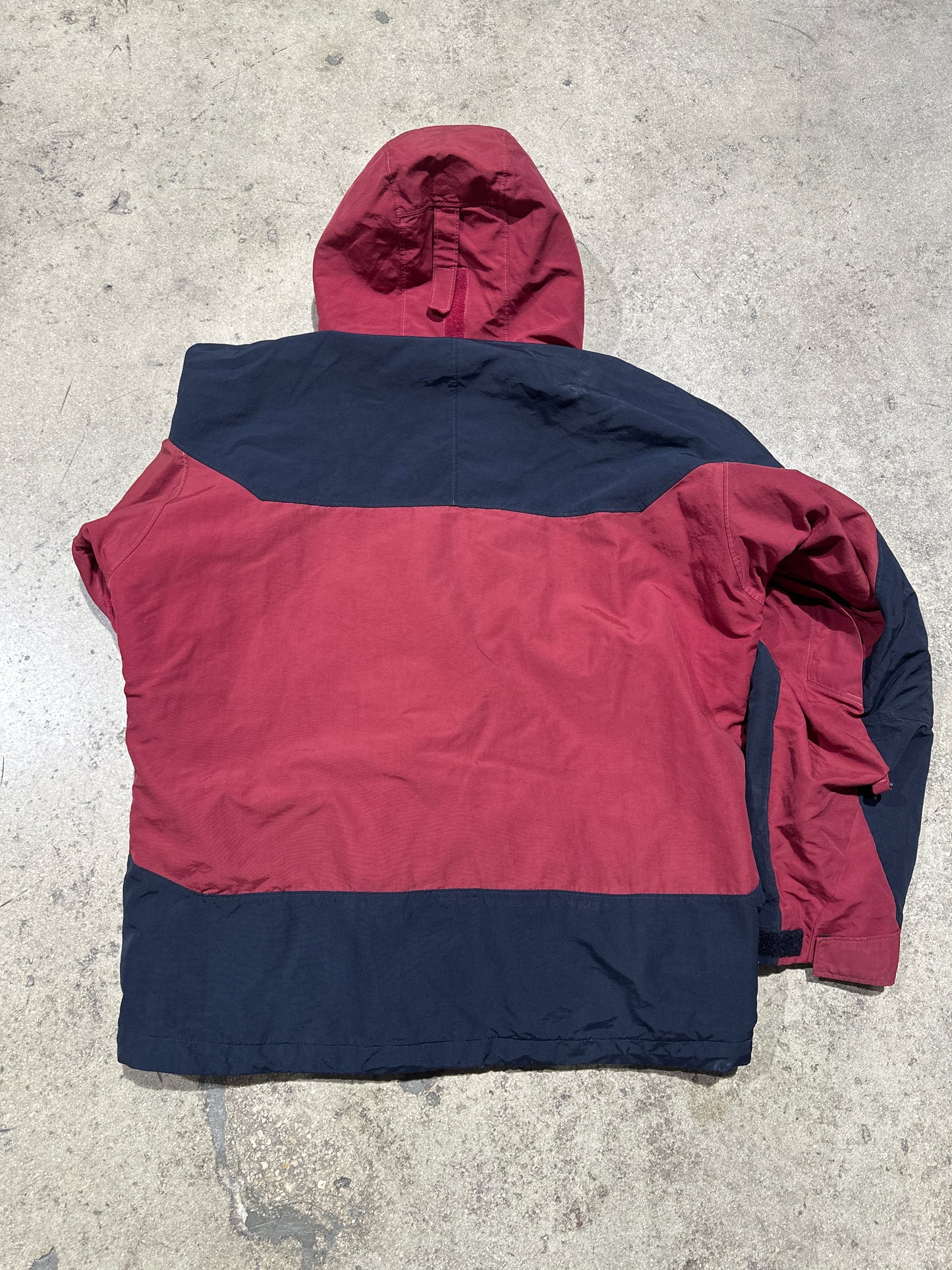 Columbia Rain Jacket - Brick Red Size Large