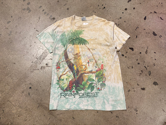 Liquid Blue Rain Forrest Tee - Multi Size XL