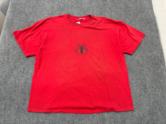 Spiderman Logo Tee - Red Size XL