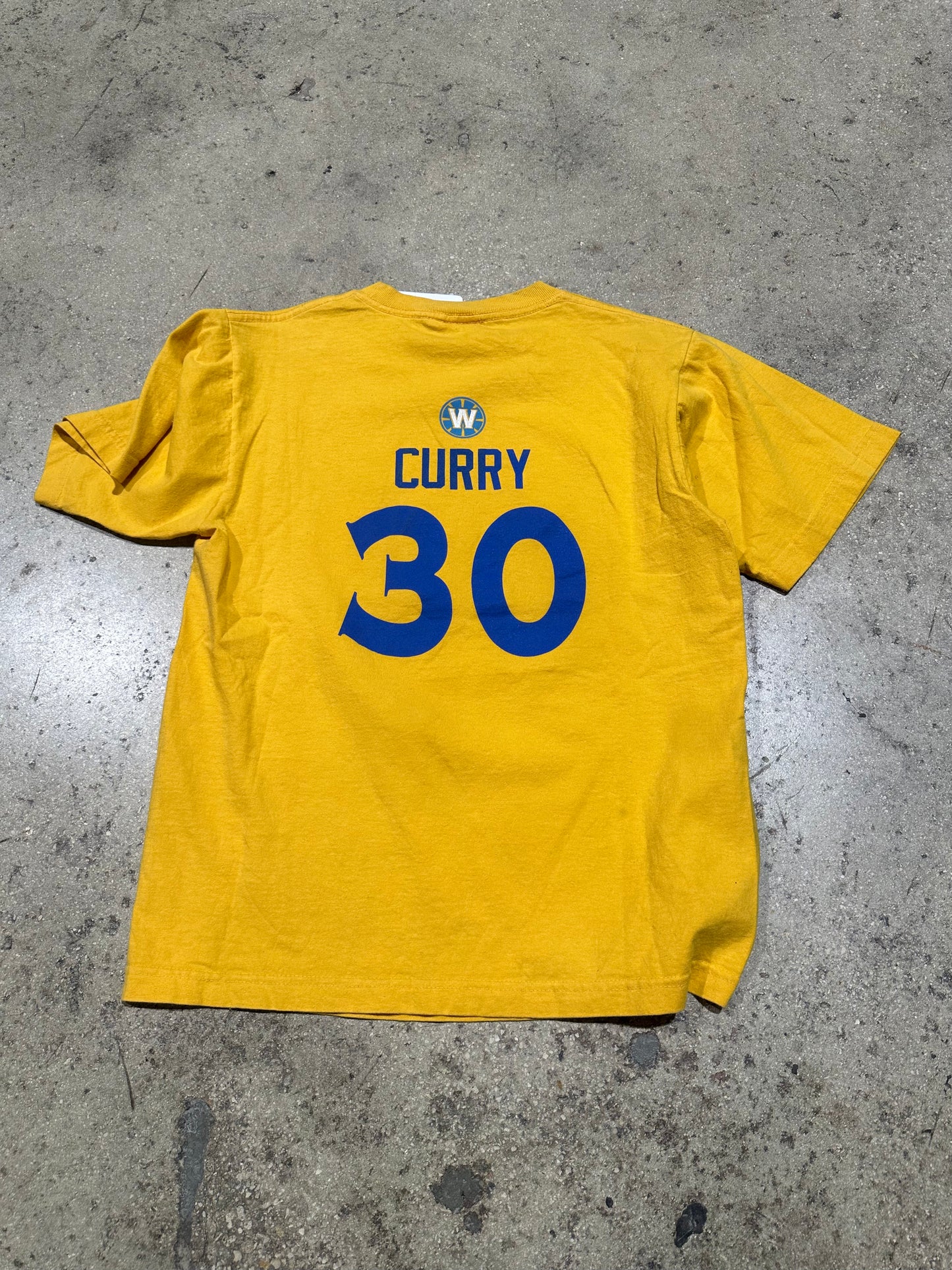 2015 Steph Curry MVP Tee - Yellow Size Medium