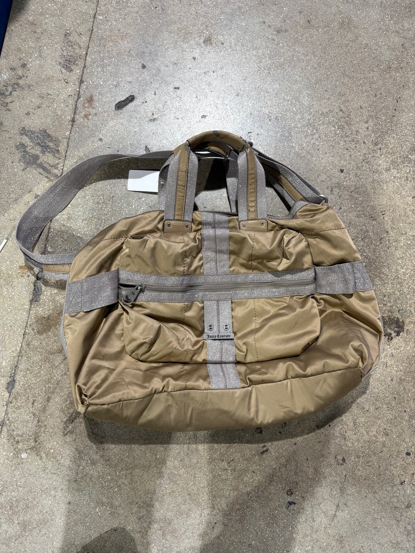 Juicy Couture Small Duffle Bag - Beige