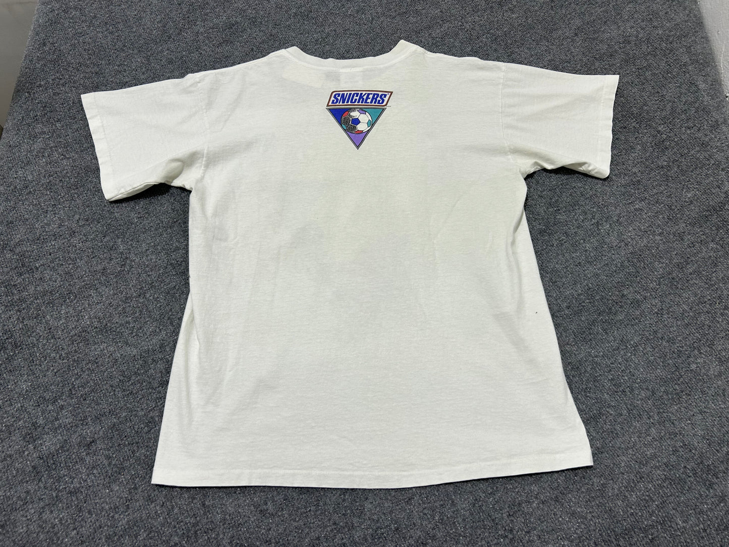 1994 Snickers World Cup USA Tee - White Size Large