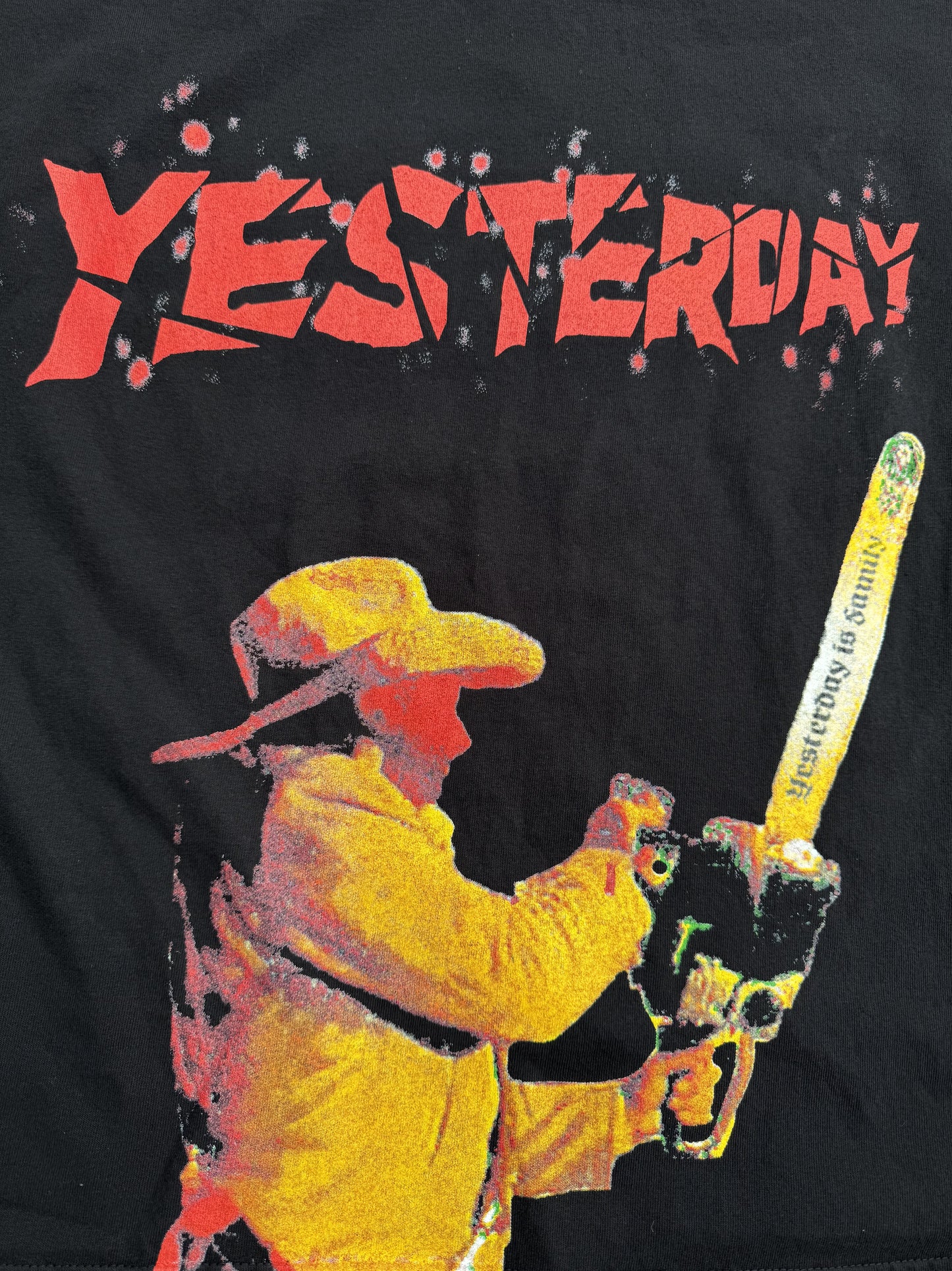 Yesterday is Family Part 2 Tee - Black Size XL