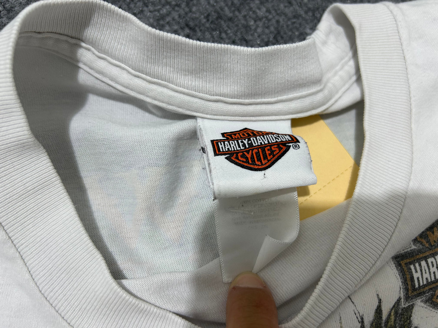 2012 Harley Davidson Big Twin Aruba Tee - White Size 2XL