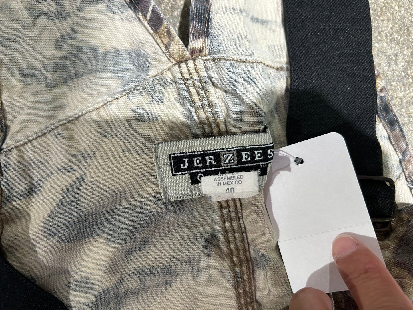 Real Tree Camo Overalls - Multi Size 40