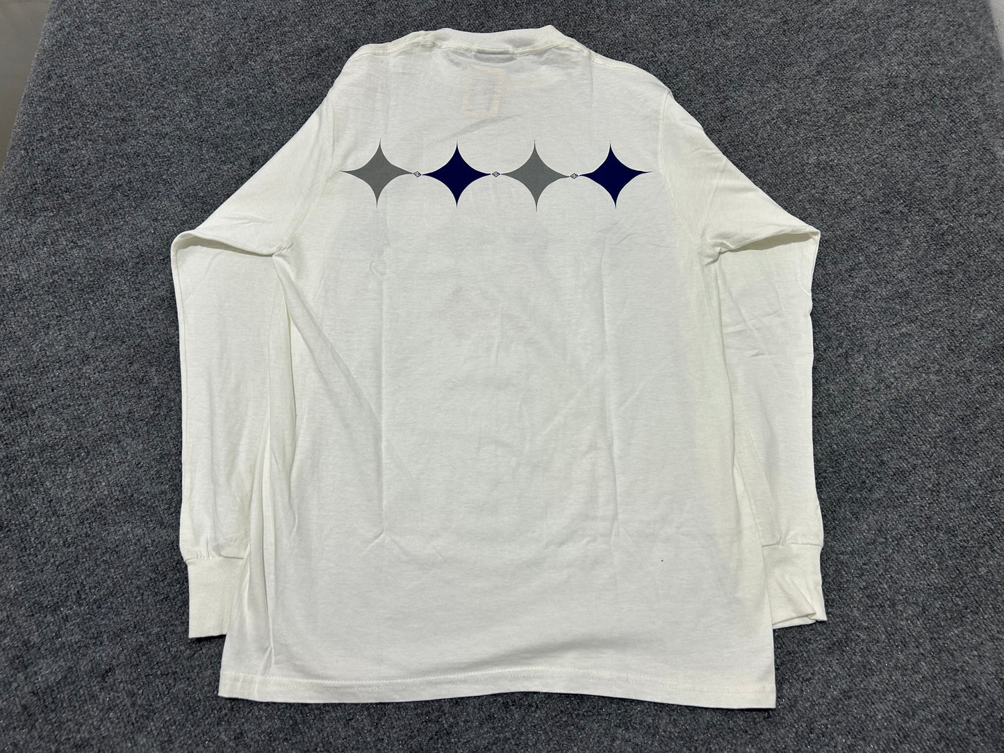 ENYCE Long Sleeve Tee - White Size Large