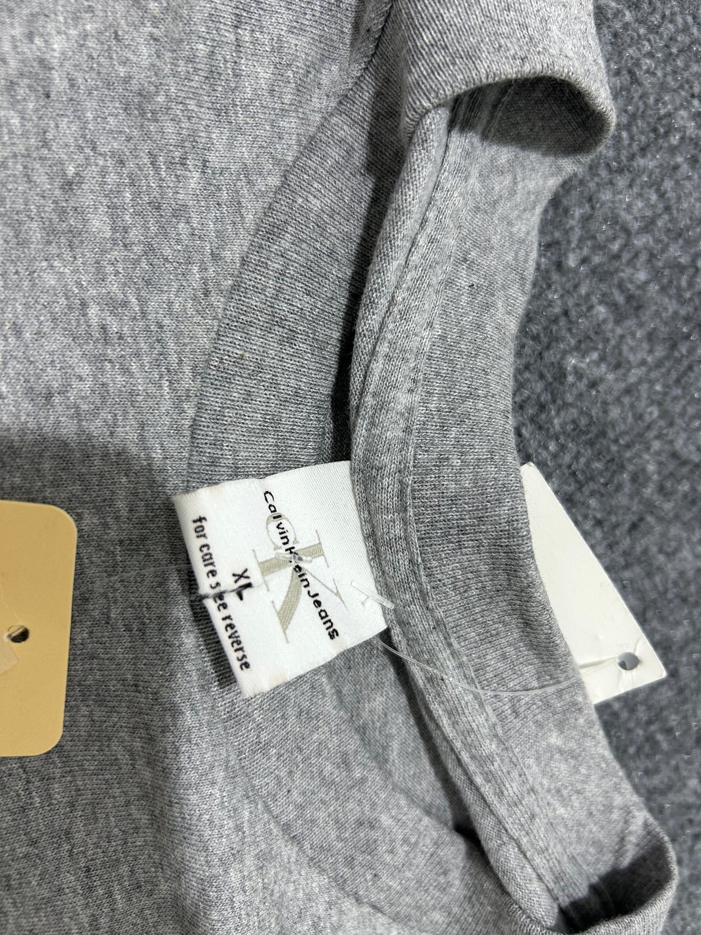 Calvin Klein Jeans Long Sleeve - Gray size XL