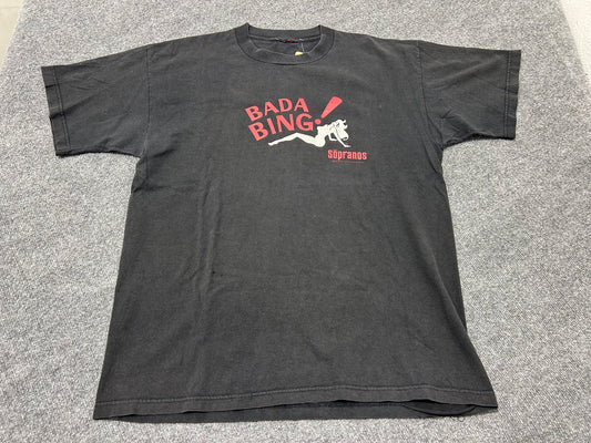 The Sopranos BADA BING Tee - Black Size XXL
