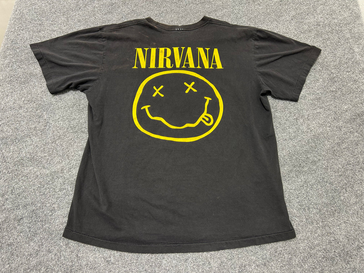 00s Nirvana Tee - Black Size XL