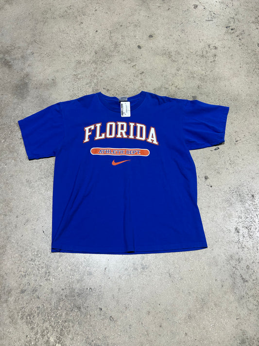 Florida Gators Athletic Nike Tee - Blue Size XL