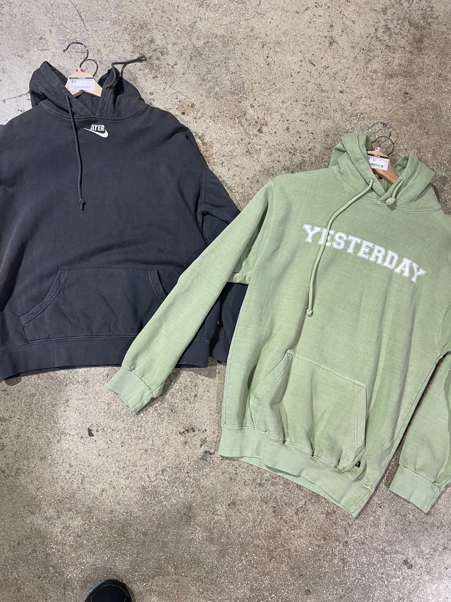 YESTERDAY/ AYER HOODIES