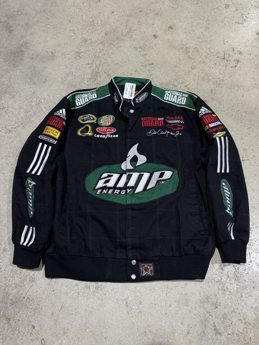 Dale Earnhardt Jr. AMP Energy Nascar Jacket - Black Size XXL