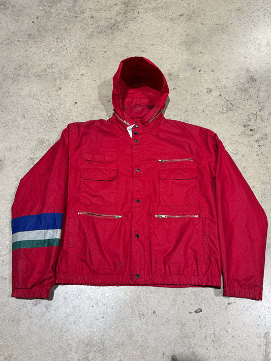 Polo Ralph Lauren Multi Pocket Jacket - Red Size Large