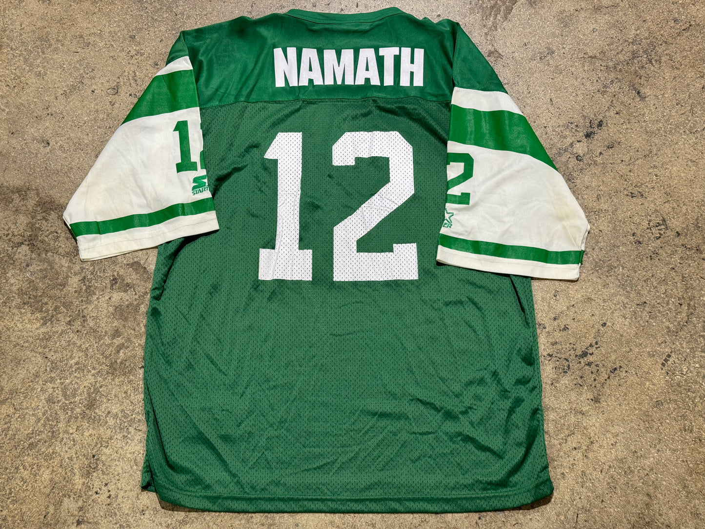 Starter NY Jets Joe Namath #12 Jersey Size XXL