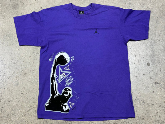 Jordan Flint 7 Tee - Purple Size Large